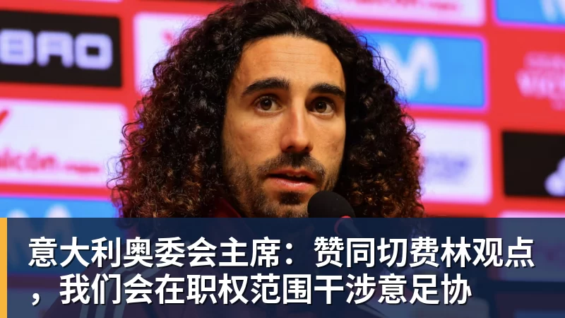 米兰体育意大利奥委会主席：赞同切费林观点，我们会在职权范围干涉意足协